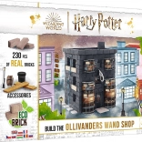 BRICK TRICK HARRY POTTER építőkészlet – Ollivander varázspálcaüzlete téglákból, 230 darab