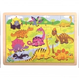 Puzzle Dinoszauruszok
