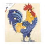 Fa Montessori kakas kirakó fogantyúkkal VIGA