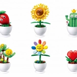 Sluban Vidám Virágok Virágtartókban