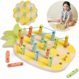 Fa Fűzős Játék Ananász Classic World