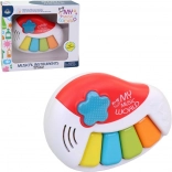 Elektronikus zongora elemmel