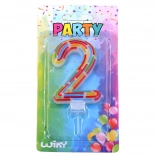 Partigyertya 2-es szám csíkokkal