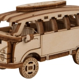 Fa 3D puzzle WOODEN CITY Superfast retro minibusz