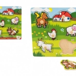 Fa puzzle gyerekeknek - Farm