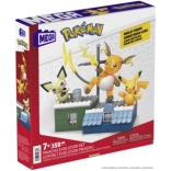 Mega Construx Pokémon Pikachu evolúciós készlet