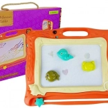 Mágneses tábla hangokkal és fénnyel, bélyegzőkészlettel