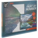 Gyémántfestés - Tó 40x50 cm