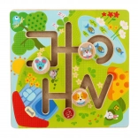 Lucy & Leo Napos völgy – fa motorikus labirintus