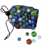 MAC TOYS üveggolyók hálóban