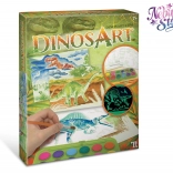 DinosArt varázslatos akvarell készlet gyerekeknek
