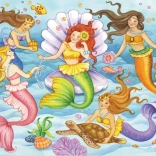 RAVENSBURGER puzzle Az óceán királynői – 35 darab