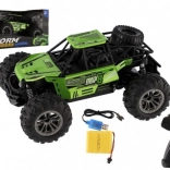 RC buggy terepjáró autó zöld 22 cm