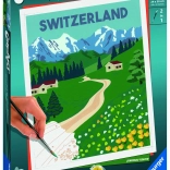 CreArt Jungfrau régió – számozott kifestő gyerekeknek és tiniknek