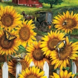 Puzzle Vidéki Paradicsom 500 darabos a COBBLE HILL-től