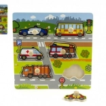 Fa beillesztős játékom - Első autóim