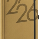 Napi napló 2026 Arany 15x21 cm