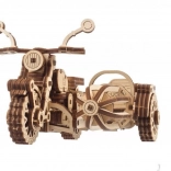 UGEARS 3D puzzle Harry Potter: Hagrid repülő motorja – fa mechanikus modell