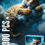 300 darabos puzzle – tigris az egekben