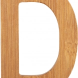 Bambusz D betű a Small Foot-tól