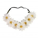 Fejpánt margarétákkal farsangra