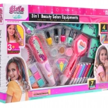 Szépségteremtő 3 az 1-ben lányoknak – Színes haj, Manikűr, Tetoválás