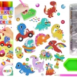 Gyémánt Mozaik Matricák Dínók