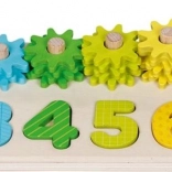 Goki válogató játék fogaskerekekkel – tanulj számolni