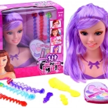 Fésülködő fej kiegészítőkkel