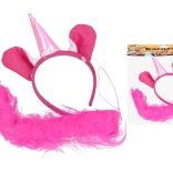 Unikornis farsangi szett