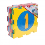 Színes habszőnyeg számokkal