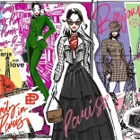 Puzzle Emily in Paris: divatinspiráció 1000 darabbal