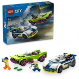 Lego City rendőrségi üldözés izomautóval 60415