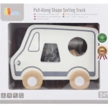 Fa húzójáték és formaillesztő teherautó