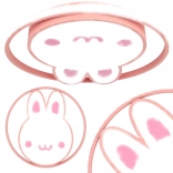 LED lámpa mennyezeti világítás gyerekszobába távirányítóval Nyuszi