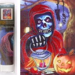 7D gyémántszemes festés halloween 30 × 40 cm