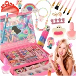 Gyerek kozmetikai készlet bőrönddel és sellővel