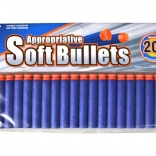 20 db tapadókorongos lövedék gyerekjátékhoz