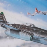Messerschmitt Me 262 A-1a modellrepülő 1:72