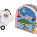 Interaktív készlet elefánt – játék és könyv alkalmazással