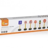 Fa közlekedési táblák gyerekeknek