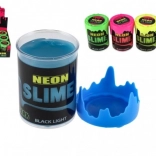 Neonos nyálka 160 g, UV/black light alatt világít, 4 szín