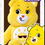 Plüss mackó Napocska szív FÉLÉNK KÜLDETÉSEK 35 cm