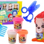 Gyermek kreatív gyurma szett Fodrász szalon