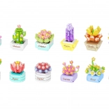 KOCO mini növény építőkészletek – display dobozos készlet