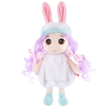 Soňa baba, fehér, 28 cm