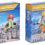 Építőmunkás figura 7 cm