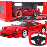 Rastar Ferrari F40 távirányítós autó 1:14, piros