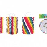 Papírlámpa szivárványhenger 16 cm