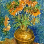 Puzzle Vincent van Gogh: Kardvirágok rézvázában 1000 darab